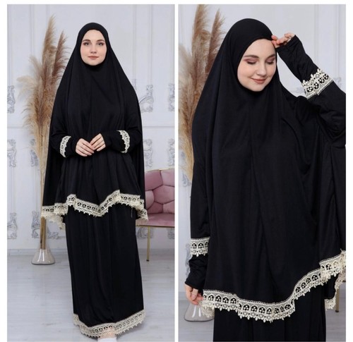 Lycra lady abaya prayer - lycra,