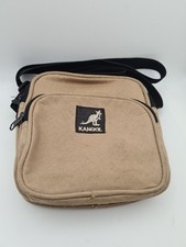 Kangol Cross Body Bag. Beige 