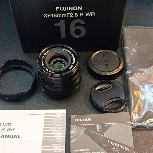Fujifilm fujinon 16mm - 16mm, f/2.8