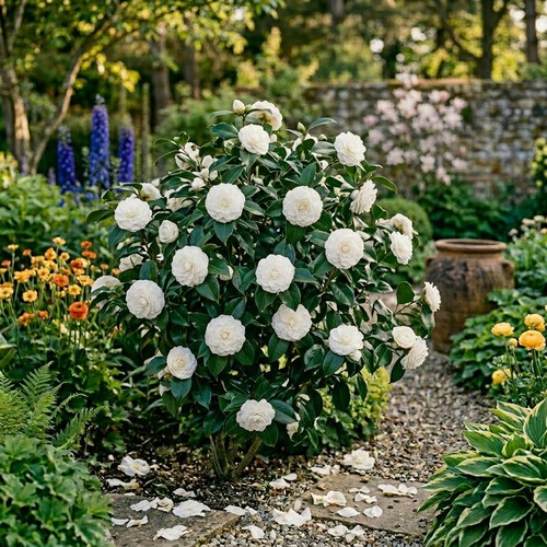 Camellia nobilissima early - nobilissima,