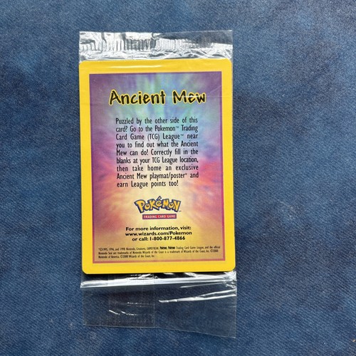 Pokémon tcg ancient mew - tcg,