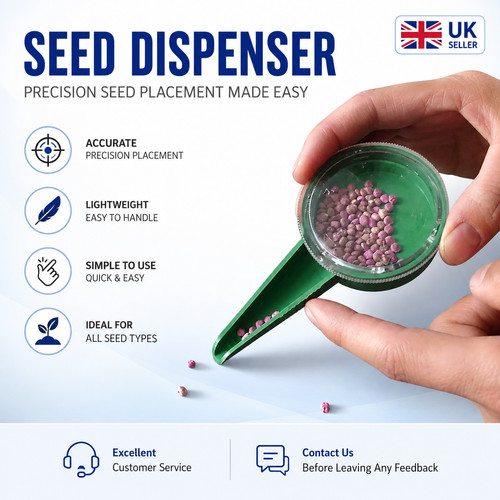 Handheld seed sower adjustable - seed,
