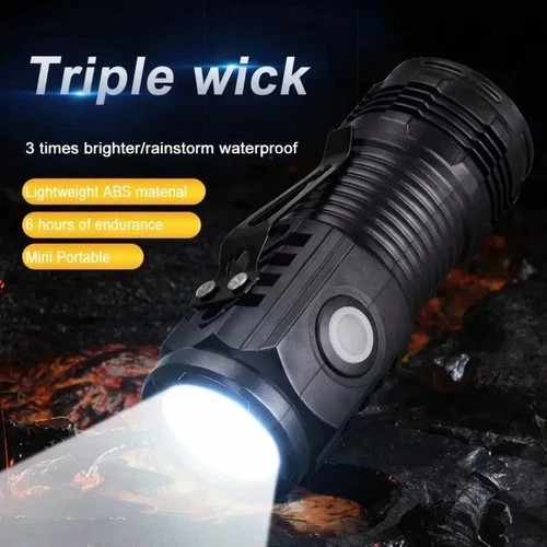1200000lm usb rechargeable led - 1200000lm,