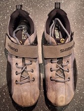 Shimano SH-MT40 Grey Mountain Bike Shoes Cross Touring, Size 42 / UK 8 / US 8.5