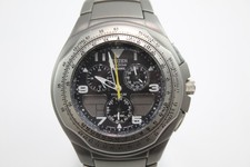 Citizen Eco-Drive Skyhawk Titanium Watch Quartz Untested