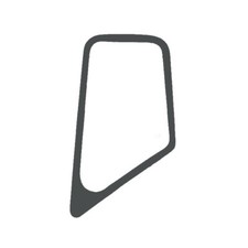 Side Behind Door Glass Fits