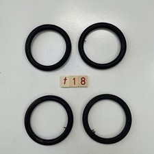 NOS Solid Black Rubber Tyres