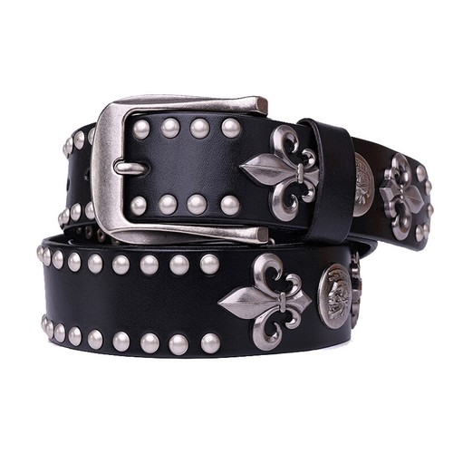 Skull studded rivet - rivet, punk