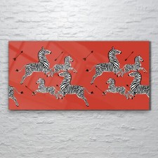 Print on Glass Red flying