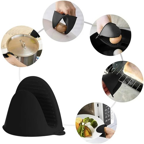 2pcs oven mitts silicone - oven,