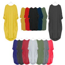 Womens Italian Turn up Sleeve