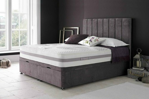 Upholstered ottoman storage - upholstered,