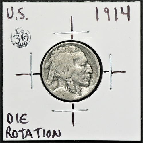 1914 buffalo nickel - 1914, 5