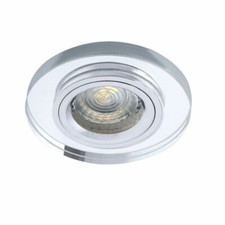 Kanlux Morta Glass Round Recessed  GU10 Ceiling  Spot Downlight