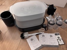 Tommee Tippee  Electric Steam Steriliser with milk and food warmer and feed set 