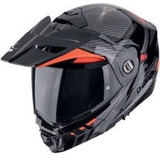 Scorpion ADX-2 Lewis Black Red Modular Flip Adventure DS Motorcycle Helmet