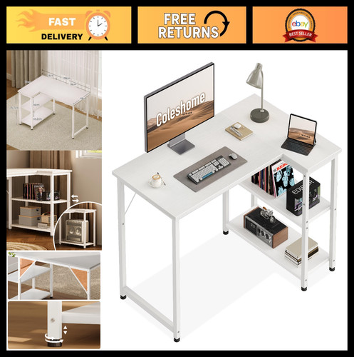 Shaped corner desk - shaped, cm