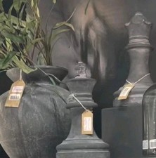 Large Chess Piece Ornament Stone Effect King or Queen Sculpture Statue Choose 