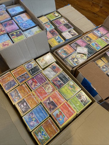1000 pokemon cards - cards, joblot