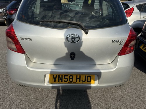 2008 toyota yaris - 2008, rear