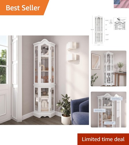 Lighted side glass - 3-side,