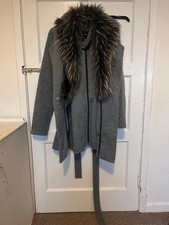 faux fur coat by river island