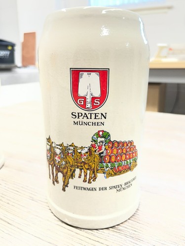 German ceramic beer steins - ceramic,