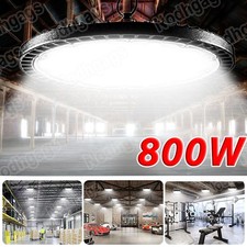 UFO LED High Bay Light Workshop Garage 800W Lights Industrial Warehouse Lamp