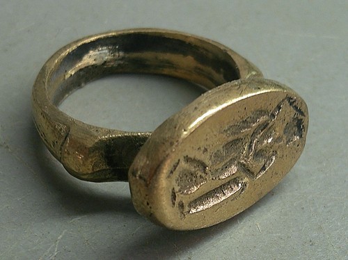 Antique roman style gilded