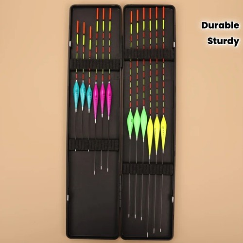 12pcs fishing floats set mixed - 12pcs,