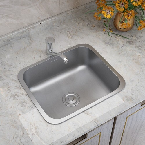 Stainless steel sink kitchen - stainless,