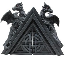 Dragon Resin Bookends |