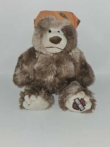 Harley davidson plush bear - davidson,