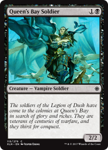 Queen bay soldier - ixalan,