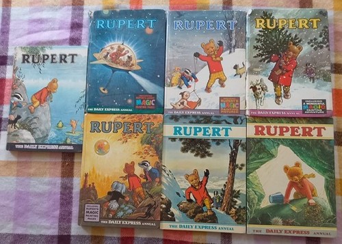 Rupert bear annuals - rupert,