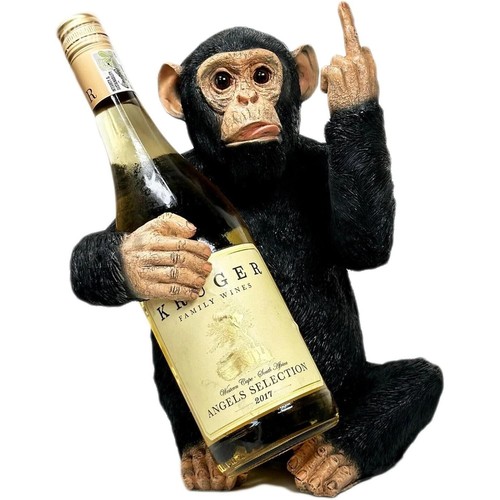 Wine holder black yours - wine, up