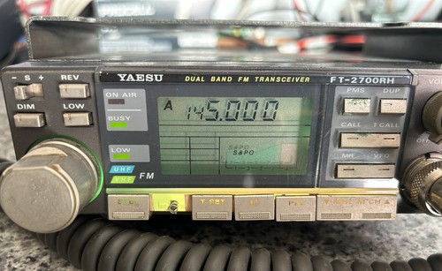Yaesu 2700rh dual band - dual,
