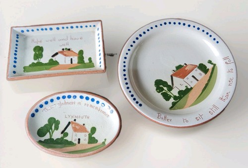 Watcombe devon mottoware - watcombe,
