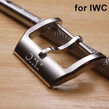 18mm Stainless Steel Buckle for IWC Mark LE PETIT PRINCE PILOT Portuguese Strap