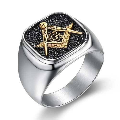 Freemason masonic ring men - freemason,