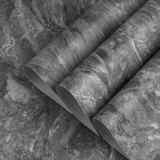 TOTIO Grey Marble Vinyl Wrap