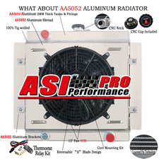 3 Row Radiator Shroud Fan