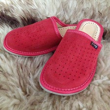 Women's Leather Slippers Soft