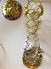 VTG FOIL GARLAND CHRISTMAS