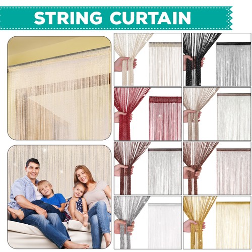 Hanging string curtains - hanging,