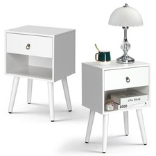 Bedside Table Narrow Cabinet