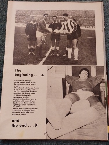 Sk20e ephemera 1965 football - ephemera,