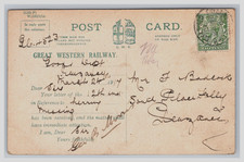 Railwayana Cornwall GWR Great Western Railway Official Use Correspondence Pz1917