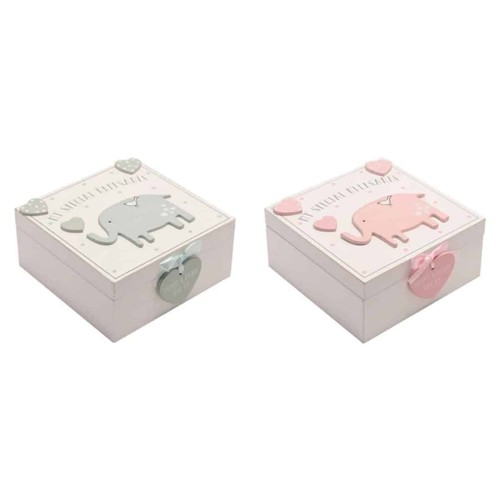 Baby keepsake box elephant - keepsake,