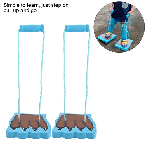 Jumping stilts plastic cement - plastic,